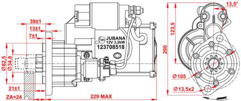 STARTER Serial number 123708518